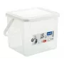Posoda za čistilne tekočine Rotho Basic 4,5 l model 1770201100RP, prozoren tehnični polimer s pokrovom in luknjo za obešanje