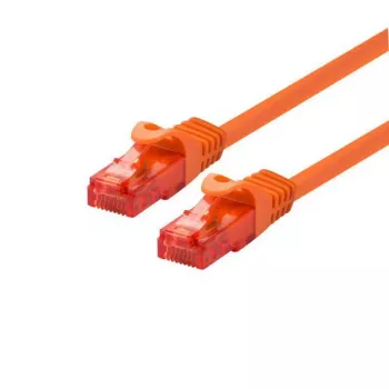 LOGON TCU66U150O omrežni Patch kabel, Cat6 U/UTP, 15 m, oranžna
