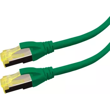 LOGON APR6A200G Cat6a S/FTP (S-STP) patch kabel, 20 m, zelen