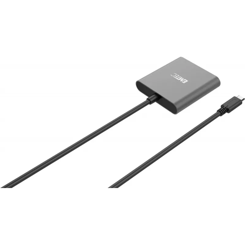 Bralnik kartic Emtec ECCAREADT610C USB 3.1 siv