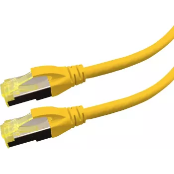 LOGON APR6005Y patch kabel, Cat6, S/FTP (S-STP), 0,5 m, rumen