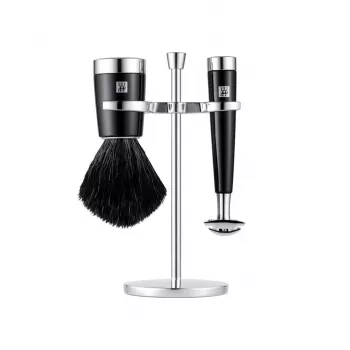 ZWILLING CLASSIC 3-delni brivski set z varnostnim brivnikom, čopičem in držalom