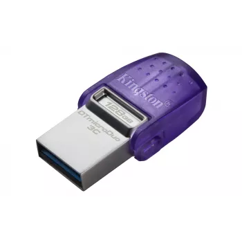 Kingston Technology DataTraveler 128GB microDuo 3C 200MB/s dvojni USB-A + USB-C