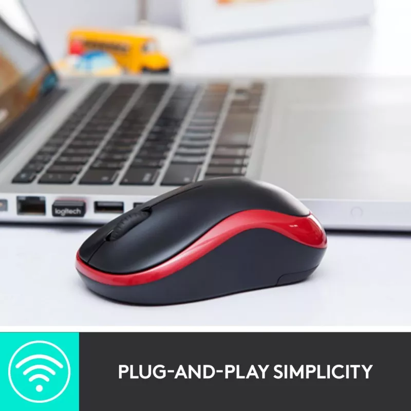 Logitech brezžična miška modra 910-002239