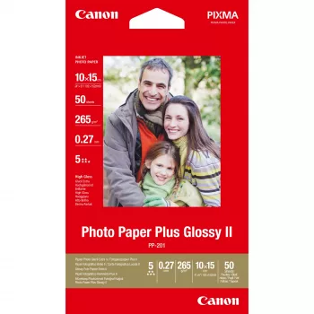 Canon PP-201 Glossy II foto papir Plus 4x6 palcev - 50 listov