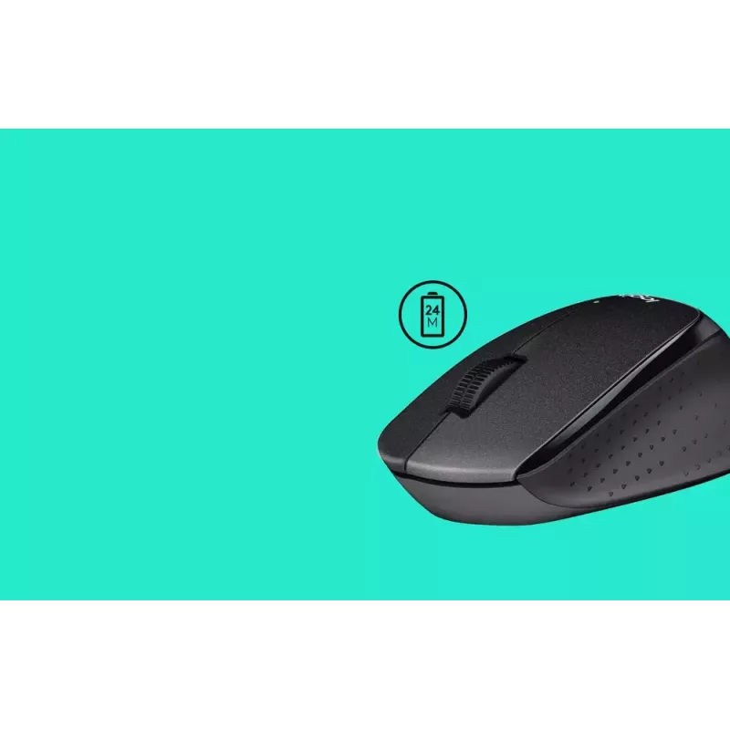 Miška Logitech B330 Silent Plus brezžična
