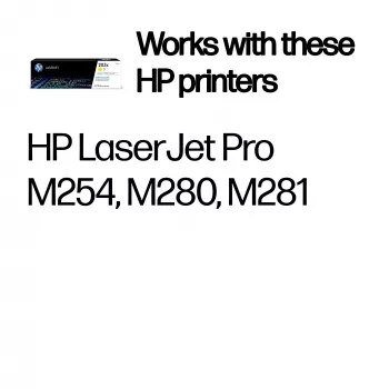 HP LaserJet 203X visokodonosna rumena originalna tonska kartuša