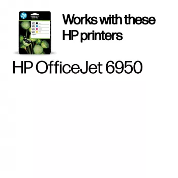 HP 903 4x paket črna/cyan/magenta/rumena originalne kartuše