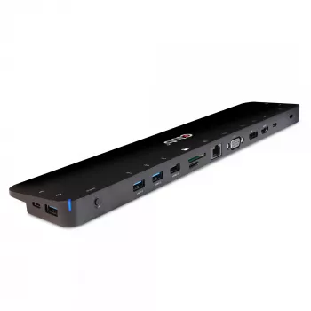 CLUB3D USB Type C 3.2 Gen1 Triple Display Dynamic PD Charging Dock 100W PD polnilnik