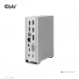Pristajalna postaja CLUB3D CSV-1568 kovinsko ohišje USB Gen2 Type-C USB Gen2 Type-A HDMI DP VGA RJ45 120W
