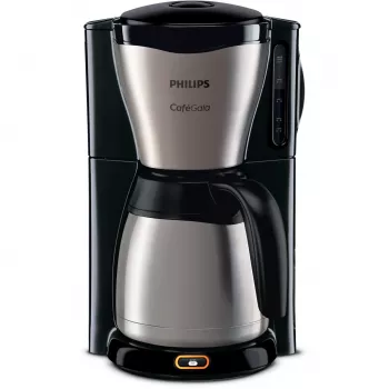 Philips HD7548/20 Café Gaia filtrna kavna aparat, 1,2 l, 15 skodelic, 1000 W, črno/kovina
