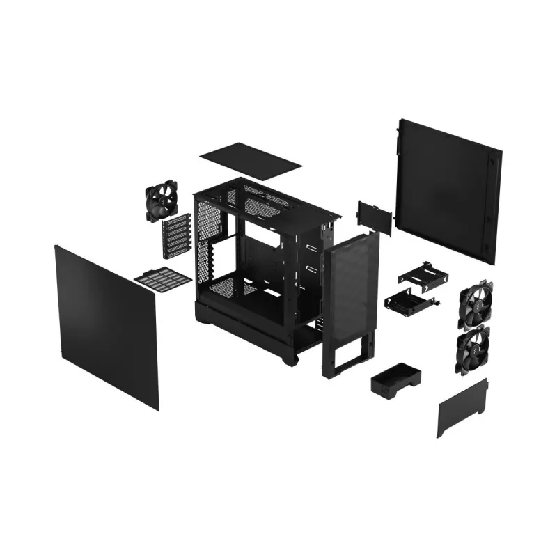 FRACTAL DESIGN Pop Air črn Solid
