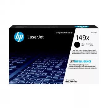 HP 149X originalna črna tonska kartuša LaserJet z visokim donosom, 9500 strani, črna, 1 kos