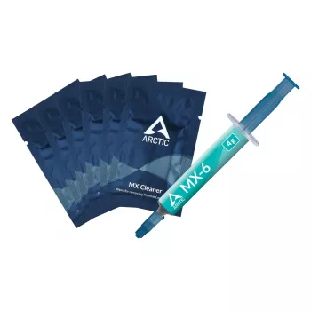 ARCTIC MX-6 ULTIMATE Performance termalna pasta + MX Cleaner, termalna pasta, siva, 4 g, 1 kos, 66 mm, 120 mm
