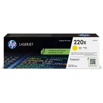 HP 220X rumena originalna kartuša LaserJet