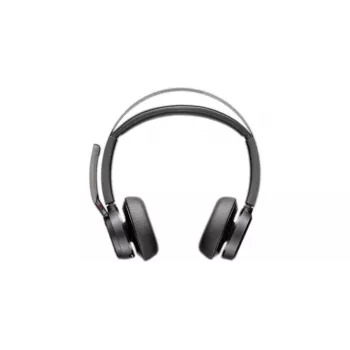HP Poly Voyager Focus 2 Microsoft Teams Certified USB-C-C slušalke + adapter USB-C/A + stojalo za polnjenje