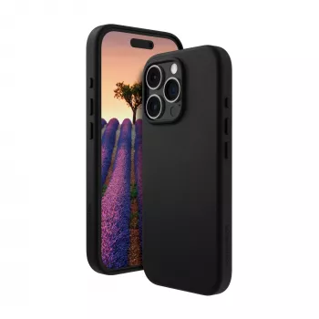 Ovitek dbramante1928 Roskilde MagSafe iPhone 16 Pro črn