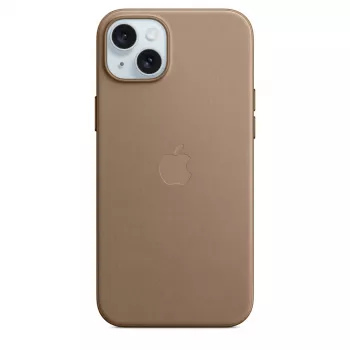 Apple FineWoven etui z MagSafe iPhone 15 Plus taupe