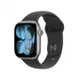 Apple Watch Series 11 GPS 42 mm ohišje Space Grey aluminij s črnim športnim pasom - S/M