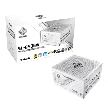 ASROCK Steel Legend SL-850G 850 W 80+ Gold belo ATX napajalnik