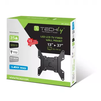 Techly 13-37 inch stenski nosilec za LED LCD TV fiksni ICA-LCD 114