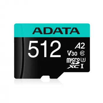 Bliskovni pomnilnik ADATA 512GB MicroSDXC Class 10 Premier Pro