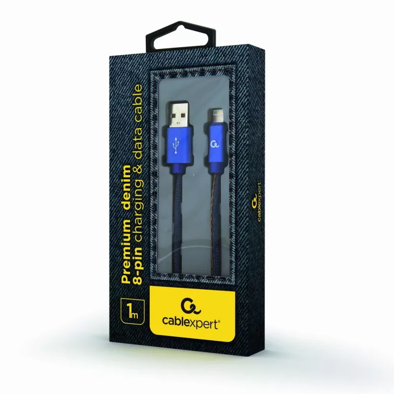 Lightning kabel Cablexpert CC-USB2J-AMLM-1M-BL