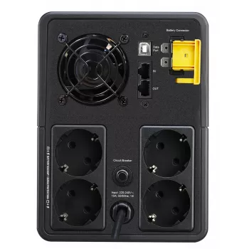 APC Back-UPS, 2200VA, tower, 230V, 4x vtičnice CEE 7/7 Schuko, AVR