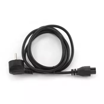 Napajalni kabel GEMBIRD PC-186-ML12-1M — 1 m, CEE7/7 (vtič) na C5 spojka, črn