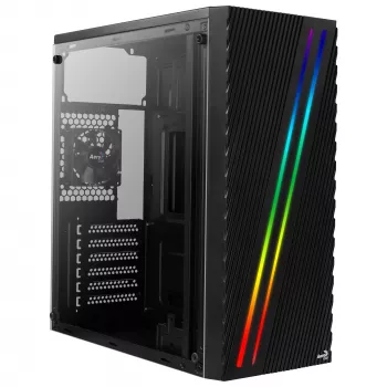 Aerocool Streak midi stolp črn