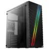 Aerocool Streak midi stolp črn