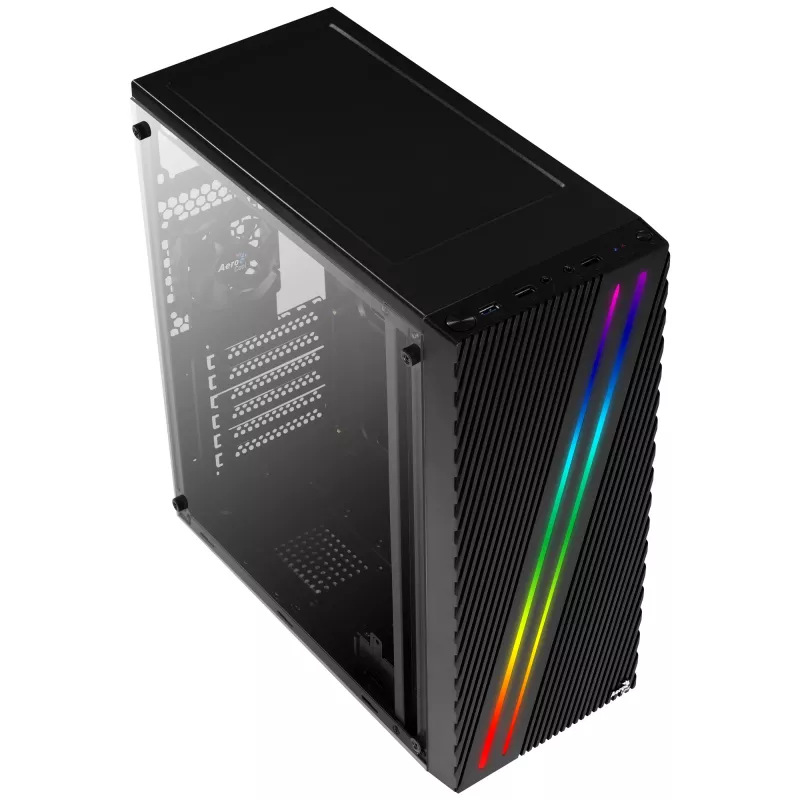 Aerocool Streak midi stolp črn
