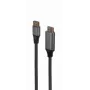 Video kabel adapter Gembird CC-DP-HDMI-4K-6 — DisplayPort na HDMI Type-A, 1,8 m, 4K, črn