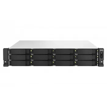 QNAP TS-H1887XU-RP NAS rack (2U) Intel Xeon E E-2336 32 GB DDR4 0 TB QuTS hero črn, bel