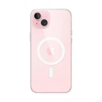 Prosojno ohišje za Apple iPhone 15 Plus MagSafe prozorno