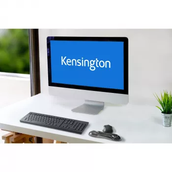 Kensington K62438WW Slim Duo Gel podloga za zapestje za miško/trackball, 192 x 72 x 22 mm, siva