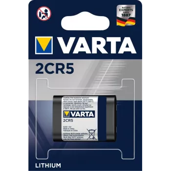 VARTA baterija za enkratno uporabo litijeva 2cr5 6v