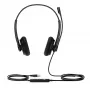 Yealink UH34 Lite Dual Teams slušalke z mikrofonom, ožičene, 20 - 20000 Hz, pisarna/klicni center, 110 g, slušalke z mikrofonom, črne