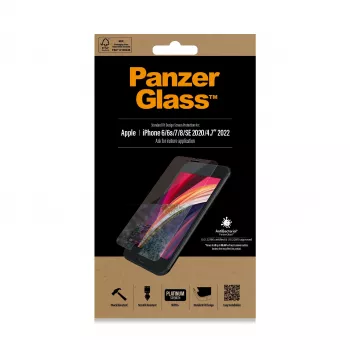 PanzerGlass ® zaščita zaslona iPhone 8 | 7 | 6s | 6 | SE (2020/2022) | Standard Fit