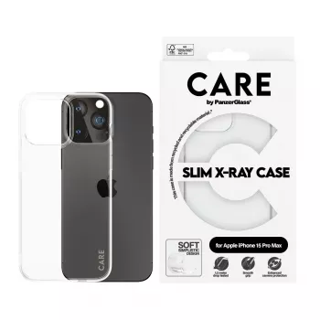 PanzerGlass CARE™ by ® X-Ray ovitek iPhone 15 Pro Max, ovitek, Apple, Apple - iPhone 15 Pro Max, transparent