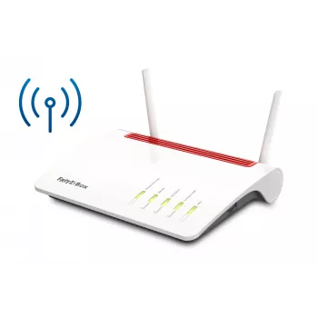 FRITZ 6890 LTE brezžični usmerjevalnik gigabitni Ethernet dvopasovni (2,4 GHz / 5 GHz) 4G črn, rdeč, bel