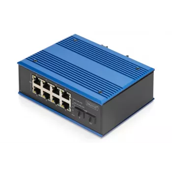 Neupravljano stikalo DIGITUS DN-651150 8 gigabitnih Ethernet vrat 2 modula SFP