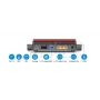 Box 7682 brezžični usmerjevalnik 2.5 Gigabit Ethernet dvopasovni (2,4 GHz / 5 GHz) bel