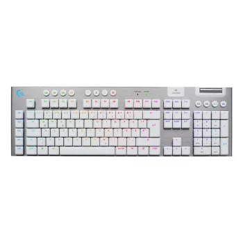 Logitech G G915 X LIGHTSPEED tipkovnica igralna USB RF brezžična Bluetooth QWERTZ nemška bela