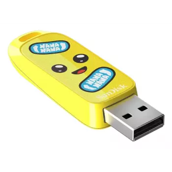 WESTERN DIGITAL SanDisk Fortnite Peely Edition - 256 GB USB ključek - USB-A 3.2 Gen 1