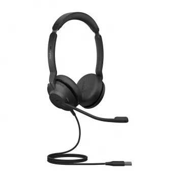 Jabra Evolve2 30 SE USB-A, MS Stereo, žične, pisarna/klicni center, 20 - 20000 Hz, 125 g, slušalke z mikrofonom, črne