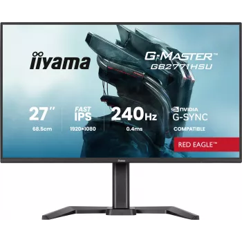 iiyama G-MASTER GB2771HSU-B1 računalniški monitor 68,6 cm (27 inch) 1920 x 1080 slikovnih pik Full HD črn