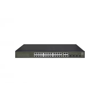 Upravljano stikalo LevelOne Hilbert 28-portno Gigabit Smart Lite