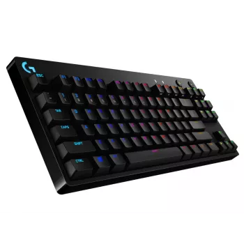 LOGITECH G PRO mehanska igralna tipkovnica črna Qwerty Pan Nordic