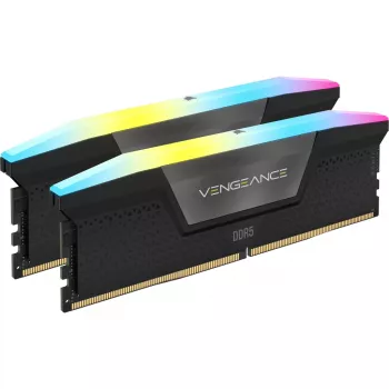 CORSAIR pomnilnik 48 GB DDR5 (2x24 GB) DRAM 6000 MT/s CL36 komplet pomnilnika Vengeance RGB črn